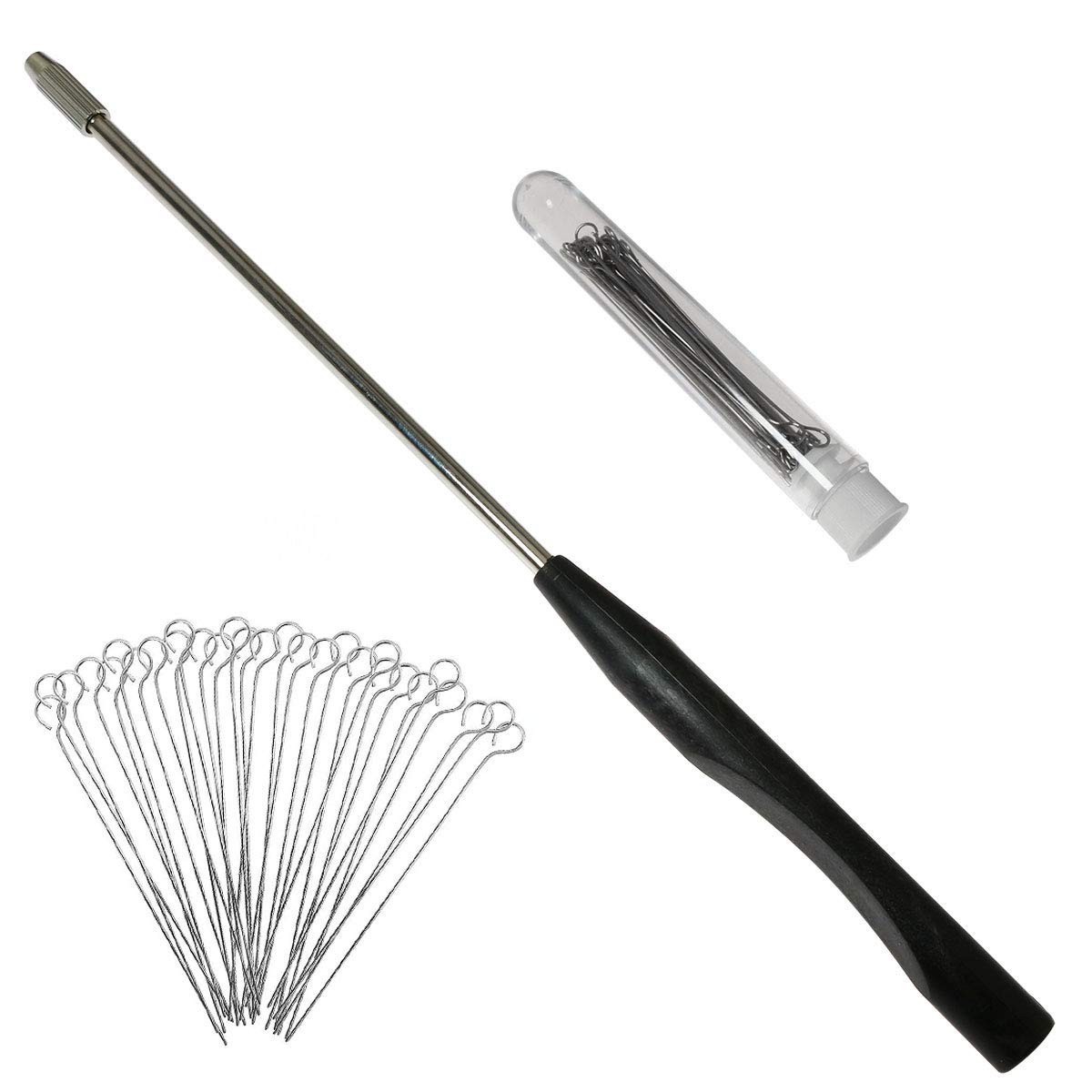 Premium Inoculation Loop and 50 Nichrome Rings for Lab Experimentation