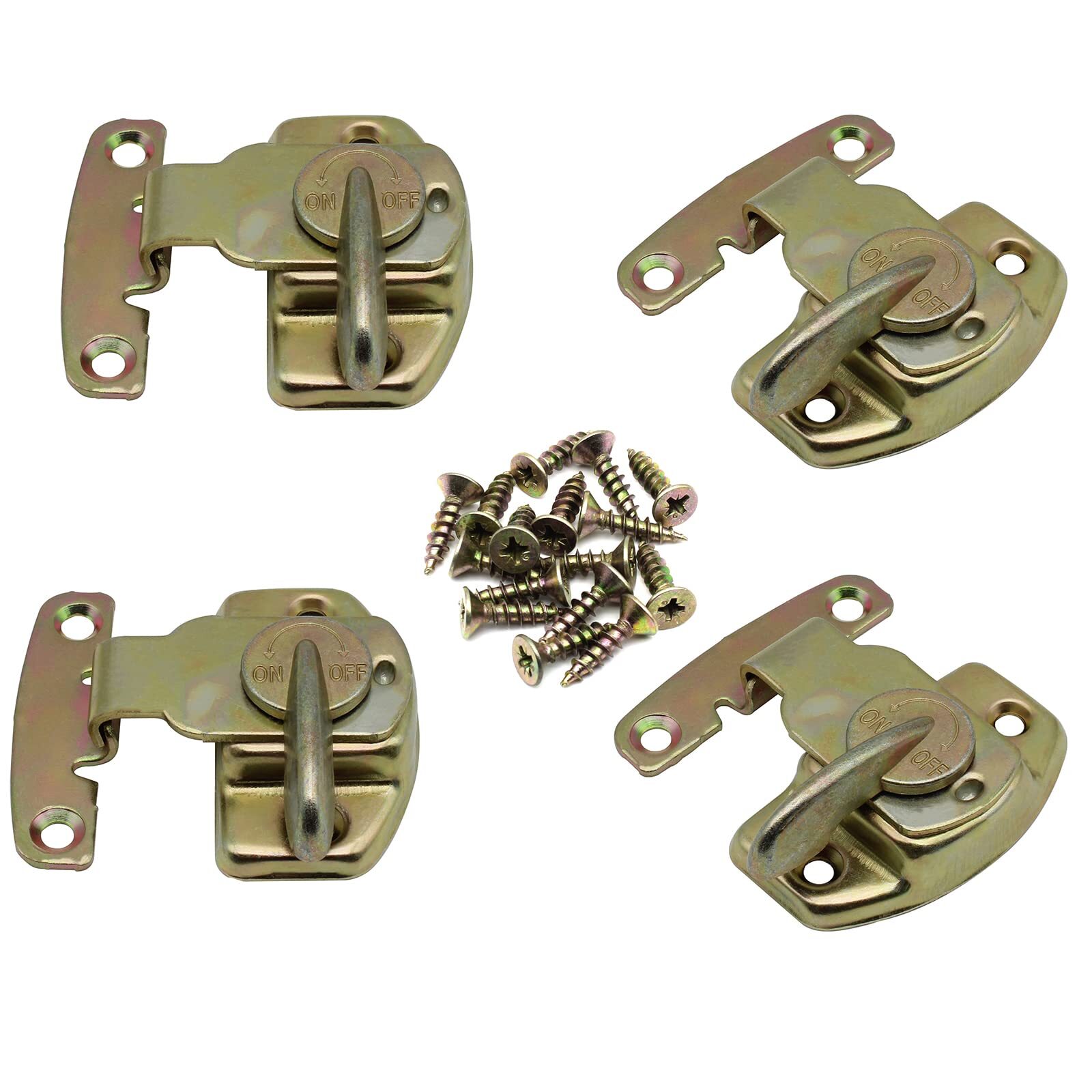 4 Pack Dining Table Lock Heavy Duty Align-N-Lock Table Locks Leaf Buckle Connect