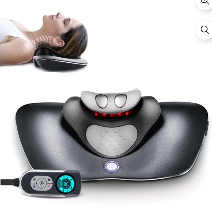 Multi-Functional Cervical Traction Device, Electric Neck Stretcher with Dynam...