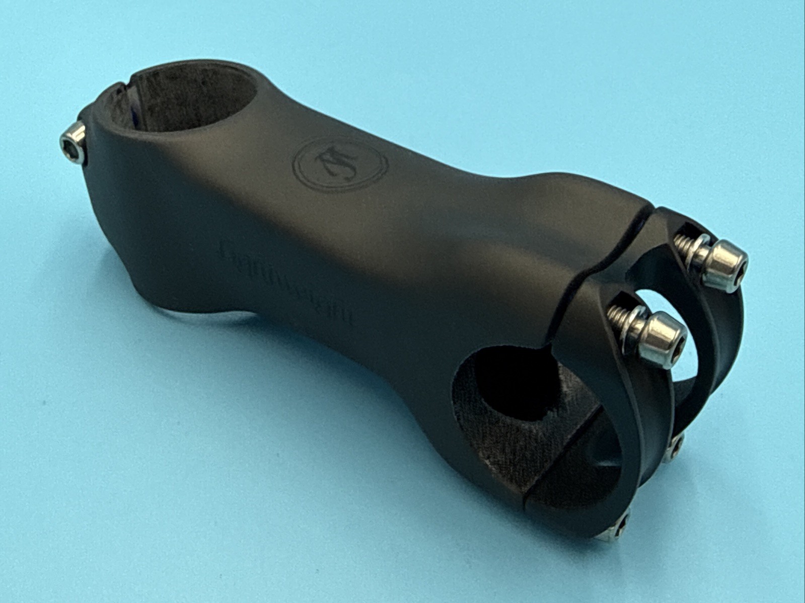 Lightweight GERMANY Bügelhalter SCHWARZ ED 90mm Carbon Fiber 1-1/8" Stem NO BOX!