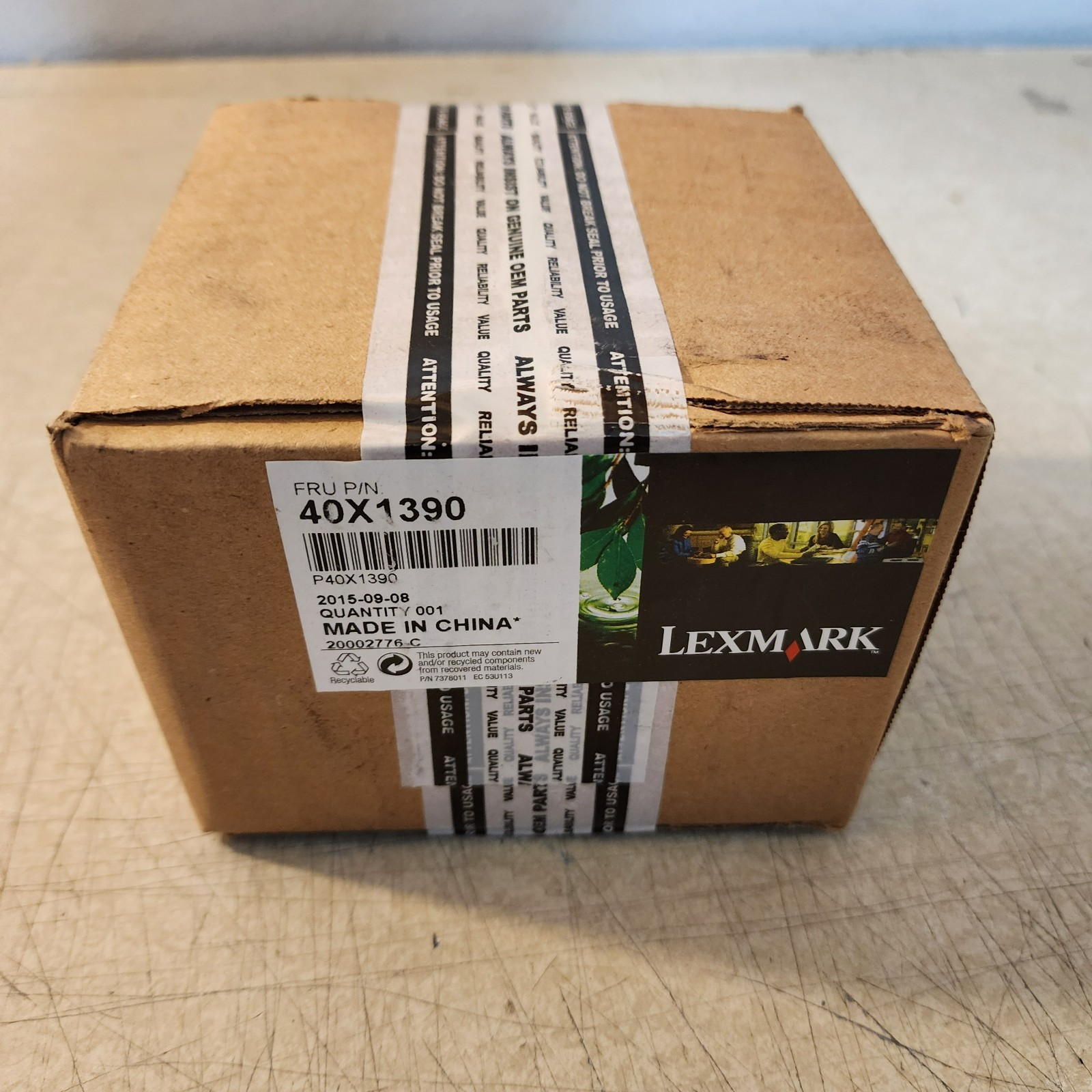 Lexmark 40X1390 PC Cartridge Interlock Kit Genuine New Sealed Free Ship