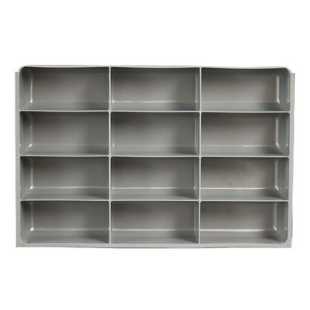 Durham Mfg 124-95-12-Ind Compartment Drawer Insert With 12 Compartments,