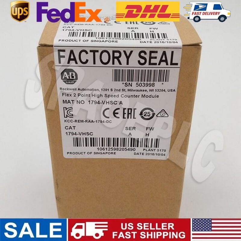 New AB 1794-VHSC Flex I/O Very High Speed Counter module 1794VHSC