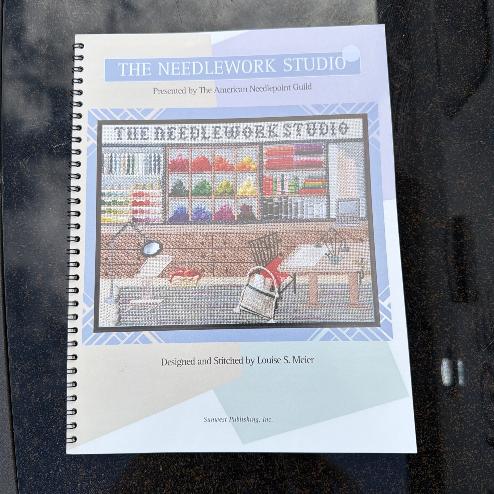 Needlepoint - "The needlework Studio" by Louise S. Meier Booklet 1998