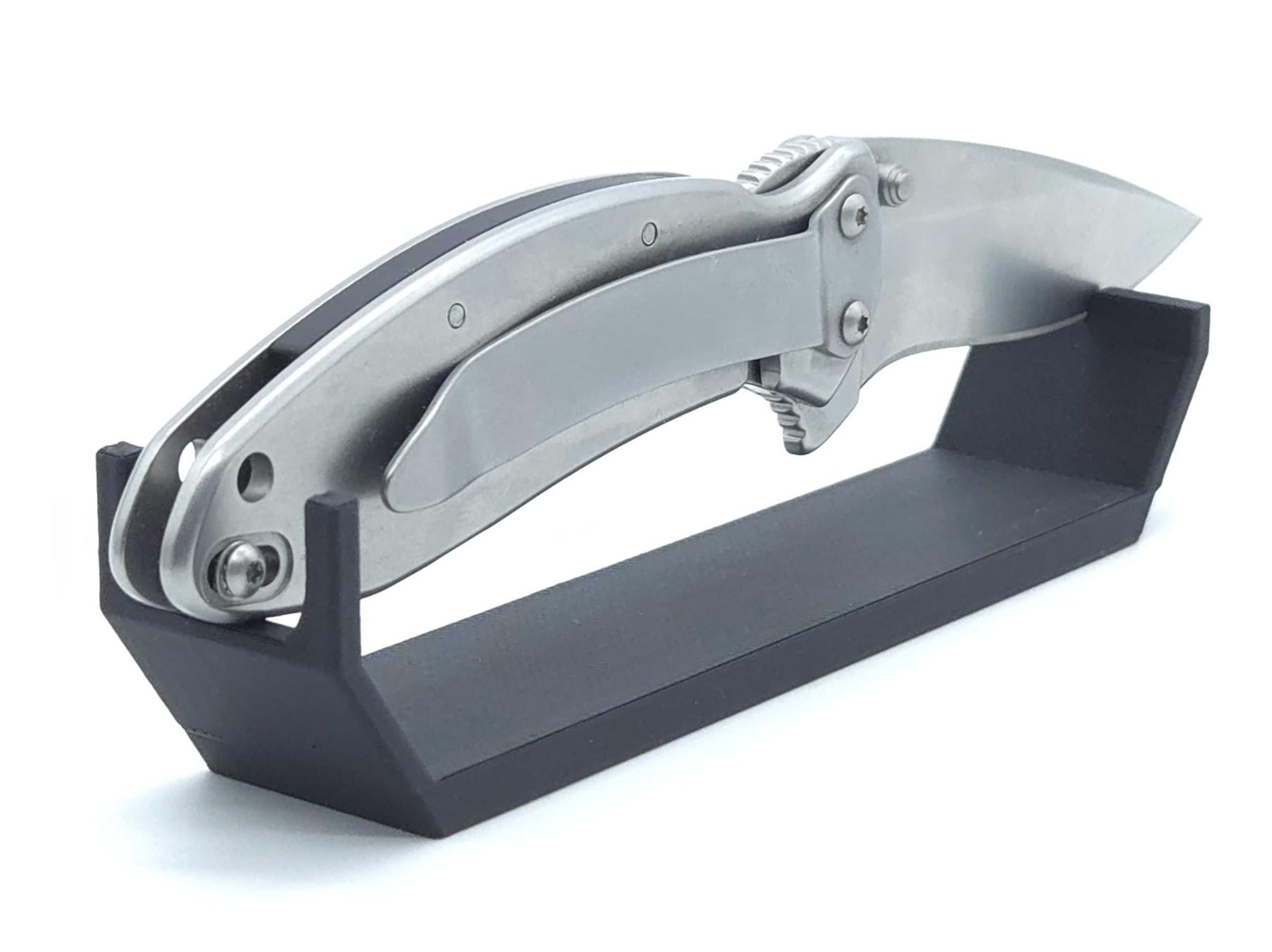 Knife Display Stand Bundle, 3-Pack, Folding & Fixed-Blade Knife Holder, Minim...