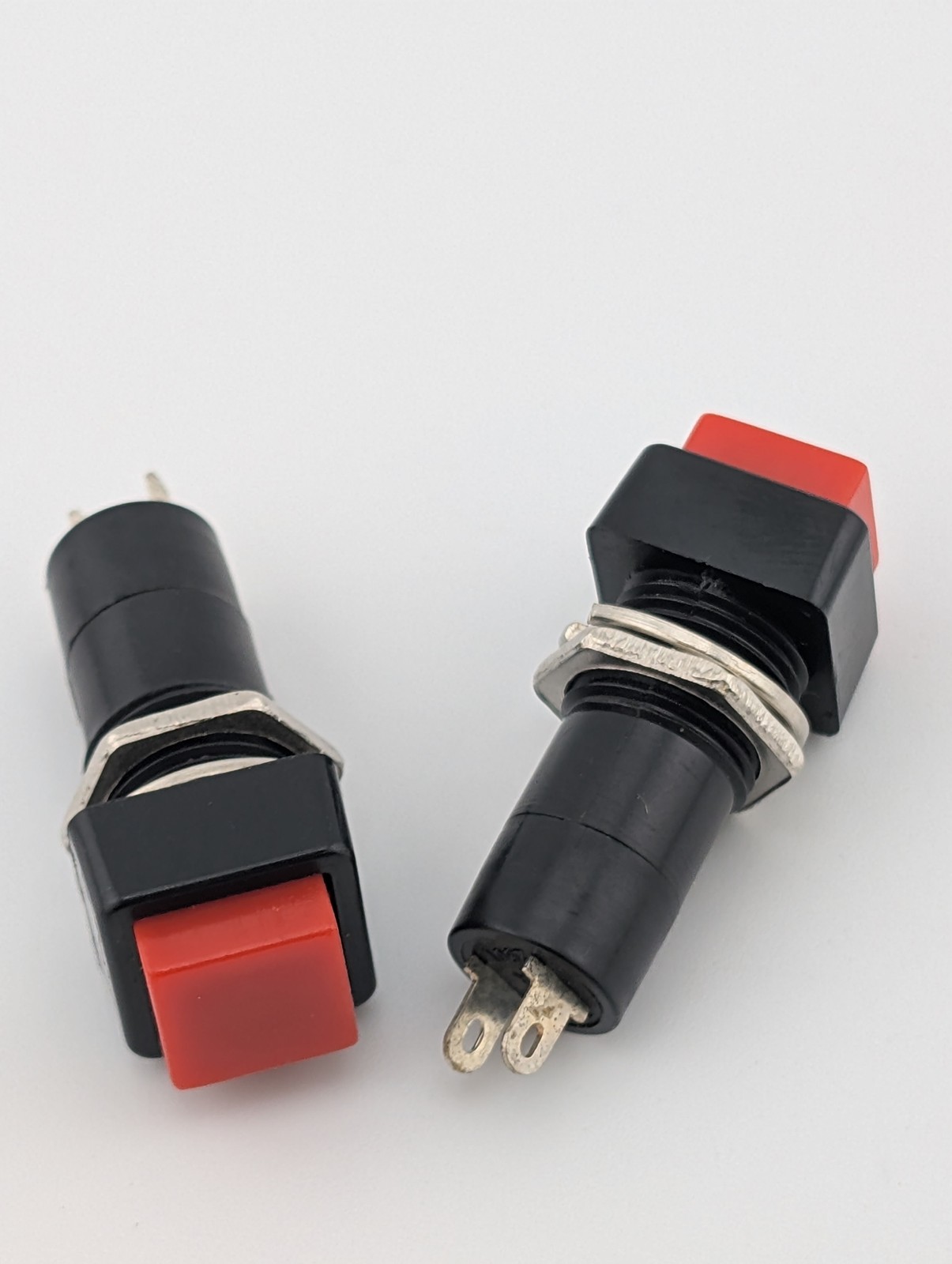 SPST On-Off Push-Button Switch 2 Pack
