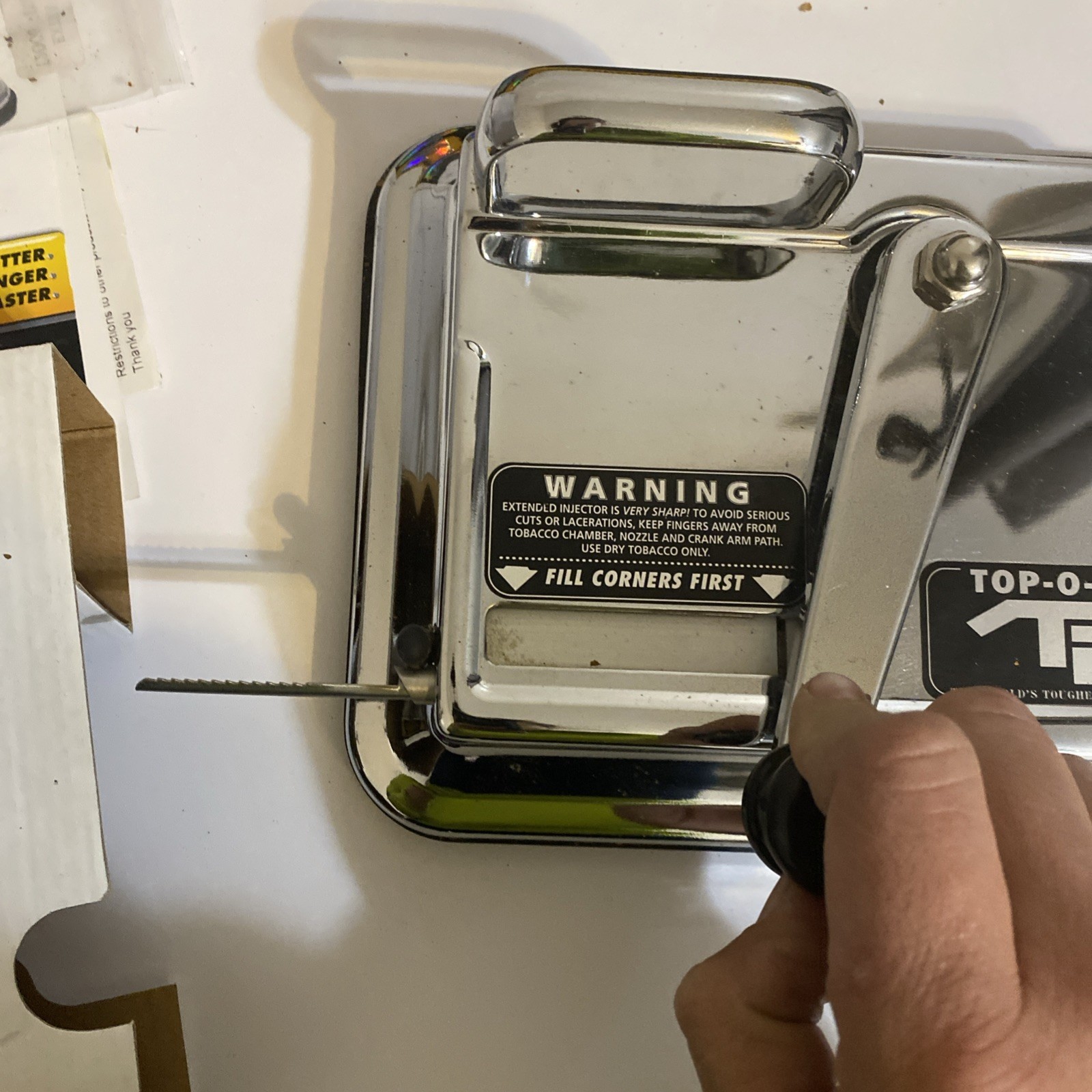Top-O-Matic T2 Cigarette Rolling Machine