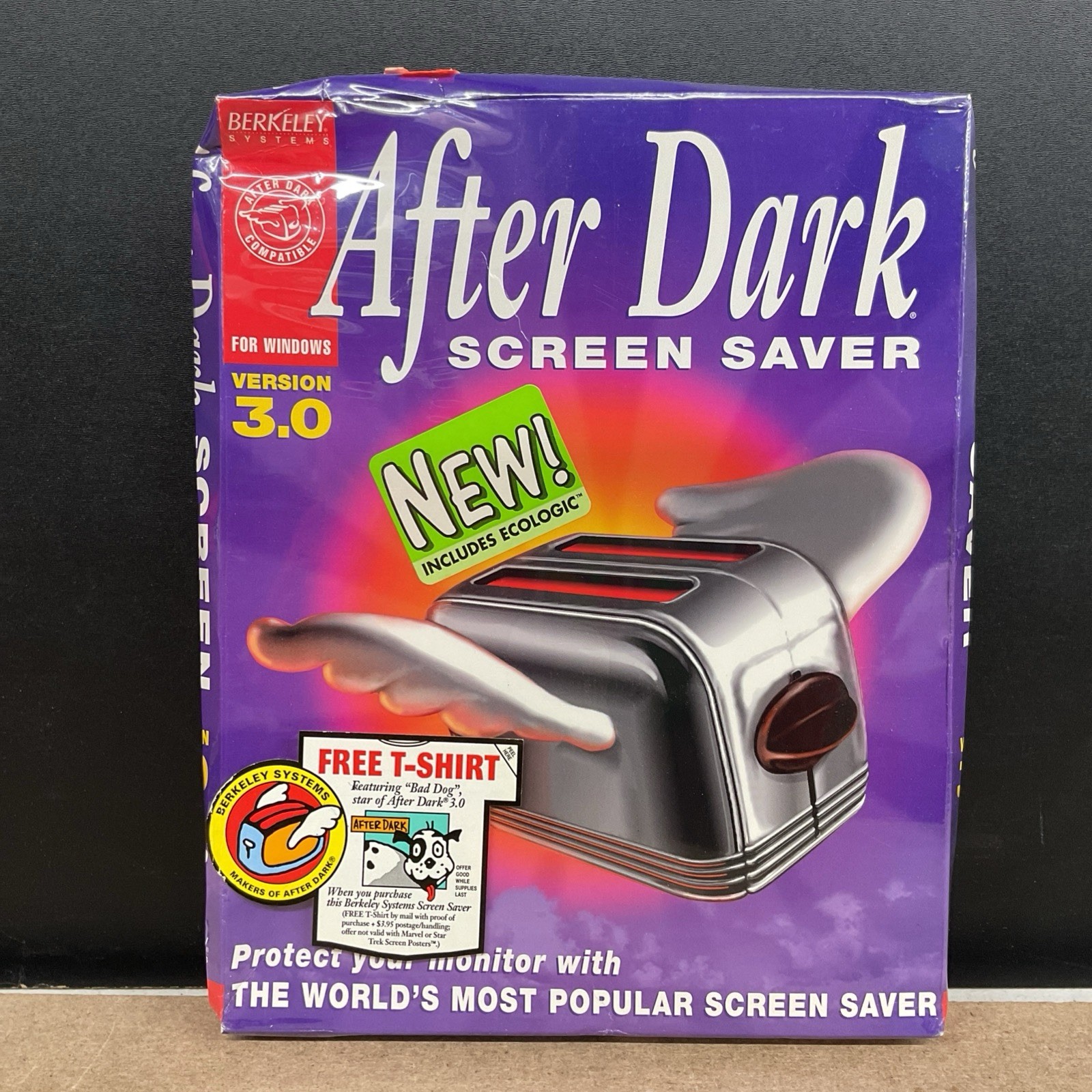 After Dark Screen Saver Version 3.0 For Windows 3.5” HD Disks Factory Sealed
