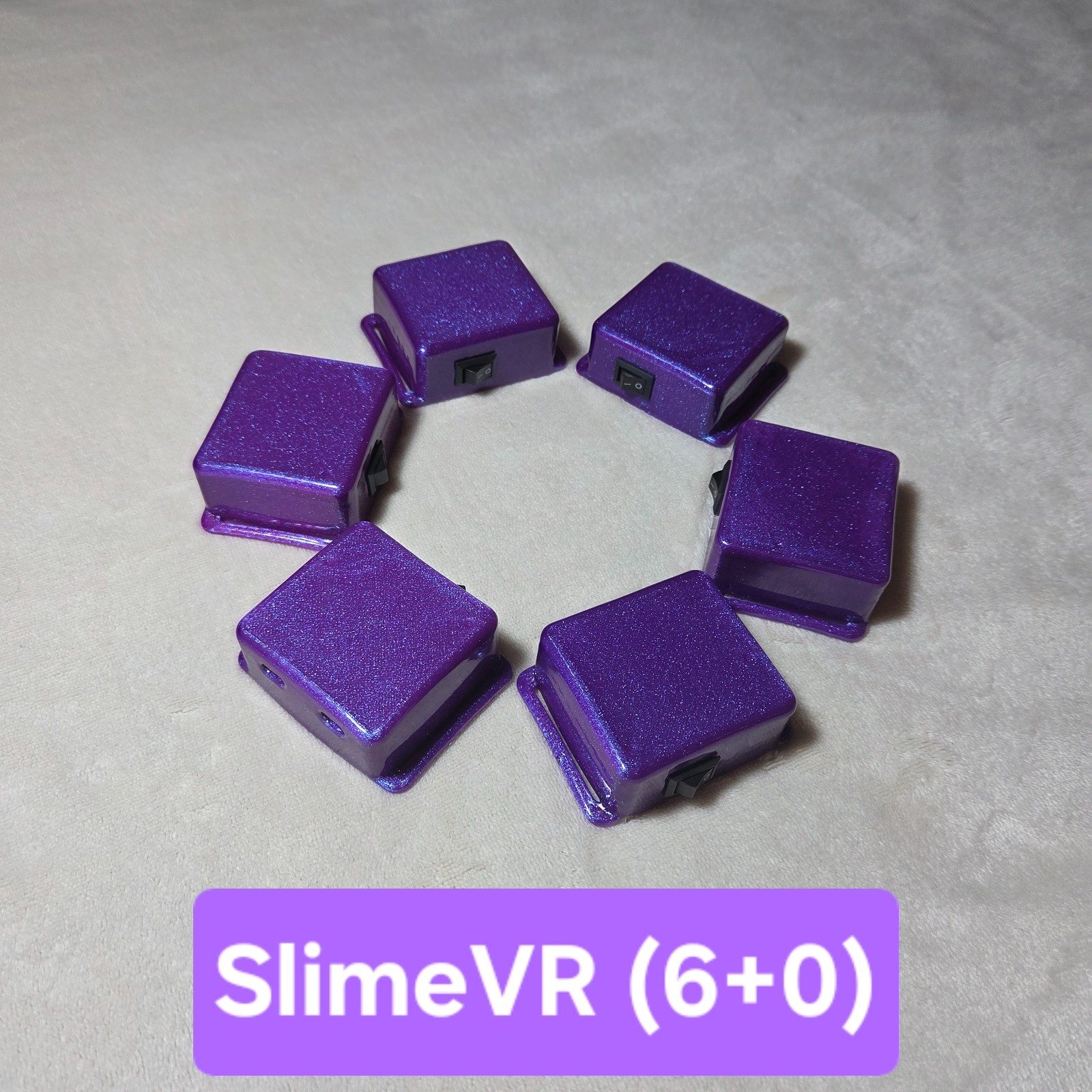Slime VR (6+0) DIY Tracker Set (Straps Included) LSM6DSR IMU SlimeVR