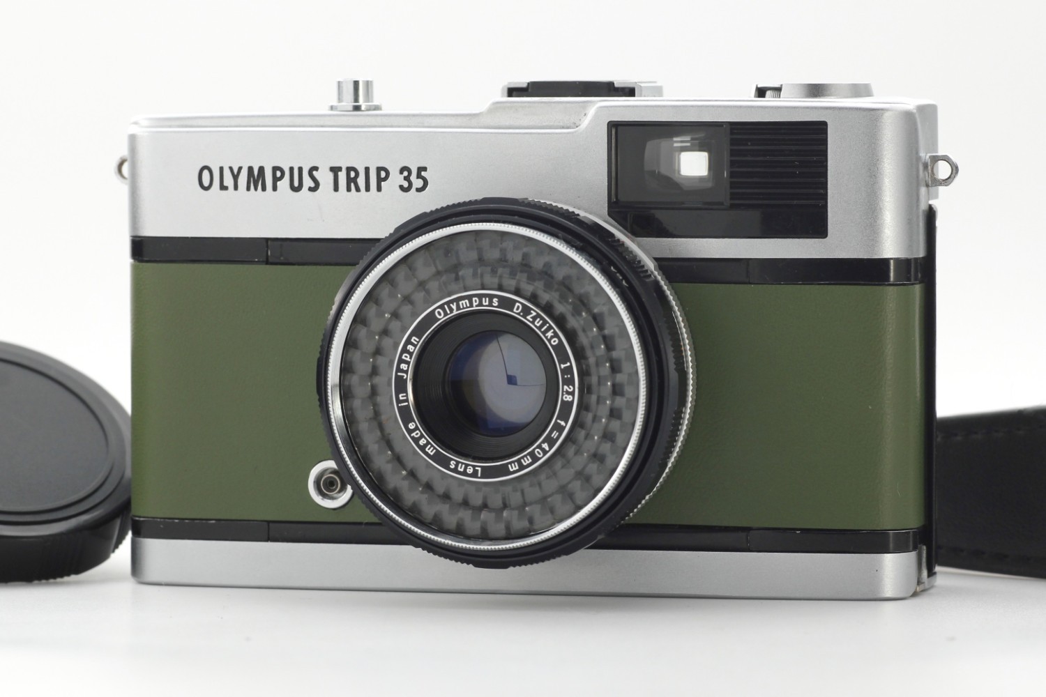Olympus TRIP 35 Green [CLA'd/Near MINT] Film Camera Point & Shoot Lens sn1181739