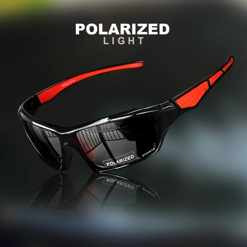 1/3PCS Sports Polarized Sunglasses for Men Lightweight Night Vision Male Shades
