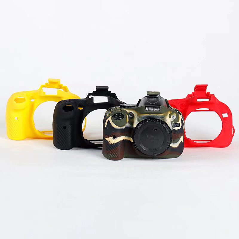 Silicone Body Case Protector Armor Skin For Nikon D5200 Camera