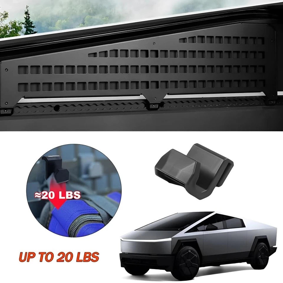 CZRWJXW Truck Molle Panel Hooks,8Pack Mounts,Molle Panel...