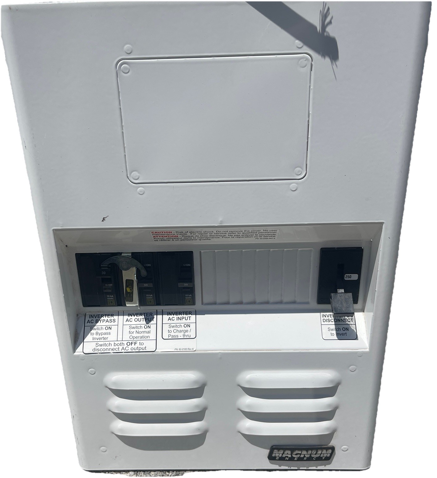 Magnum Energy MMP250-30D Mini Panel for Inverter Tested Pre Wired Inverter Ready