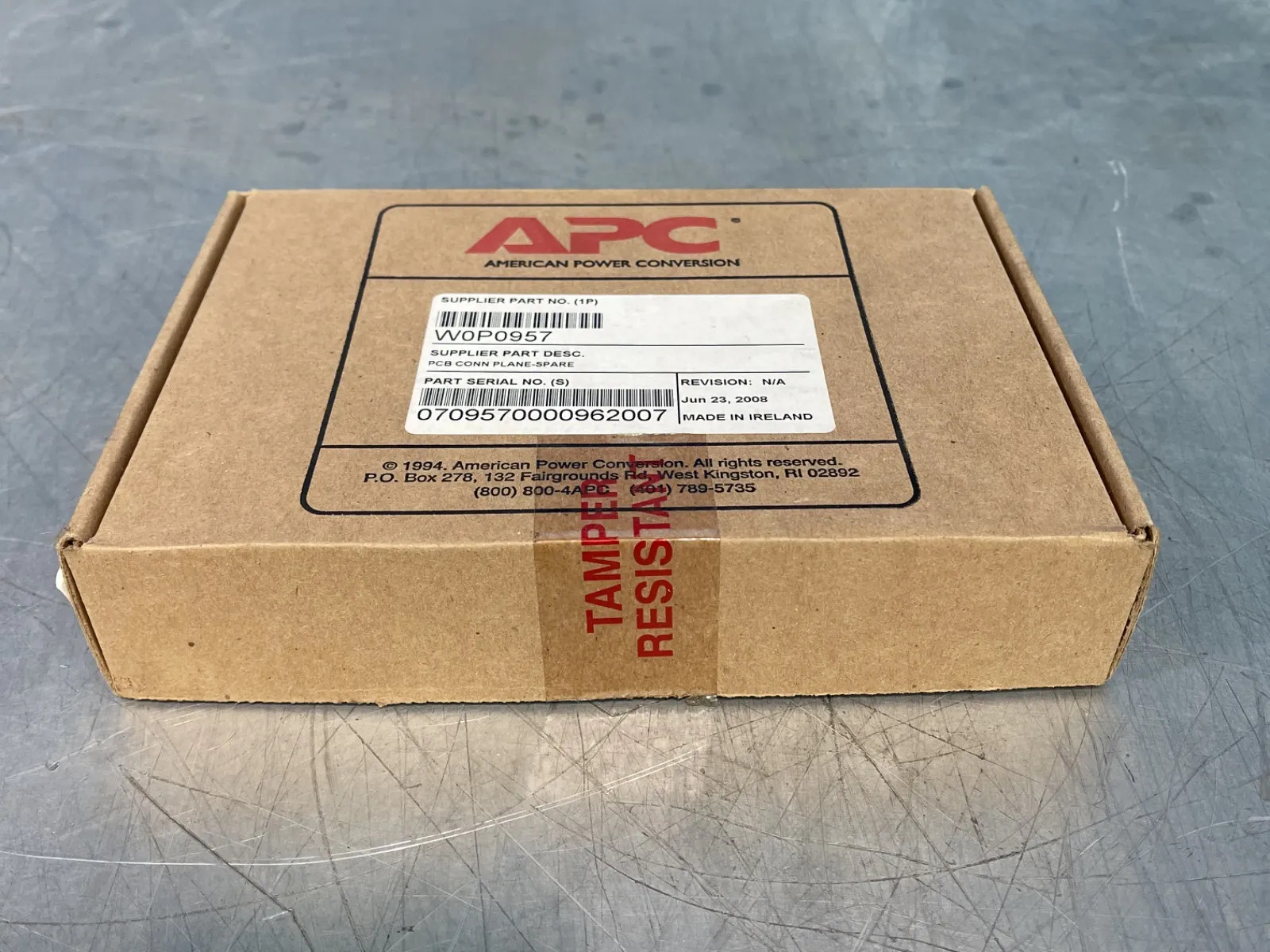 AMERICAN POWER CONVERSION CONNECTION PLANE CIRCUIT BOARD W0P0957