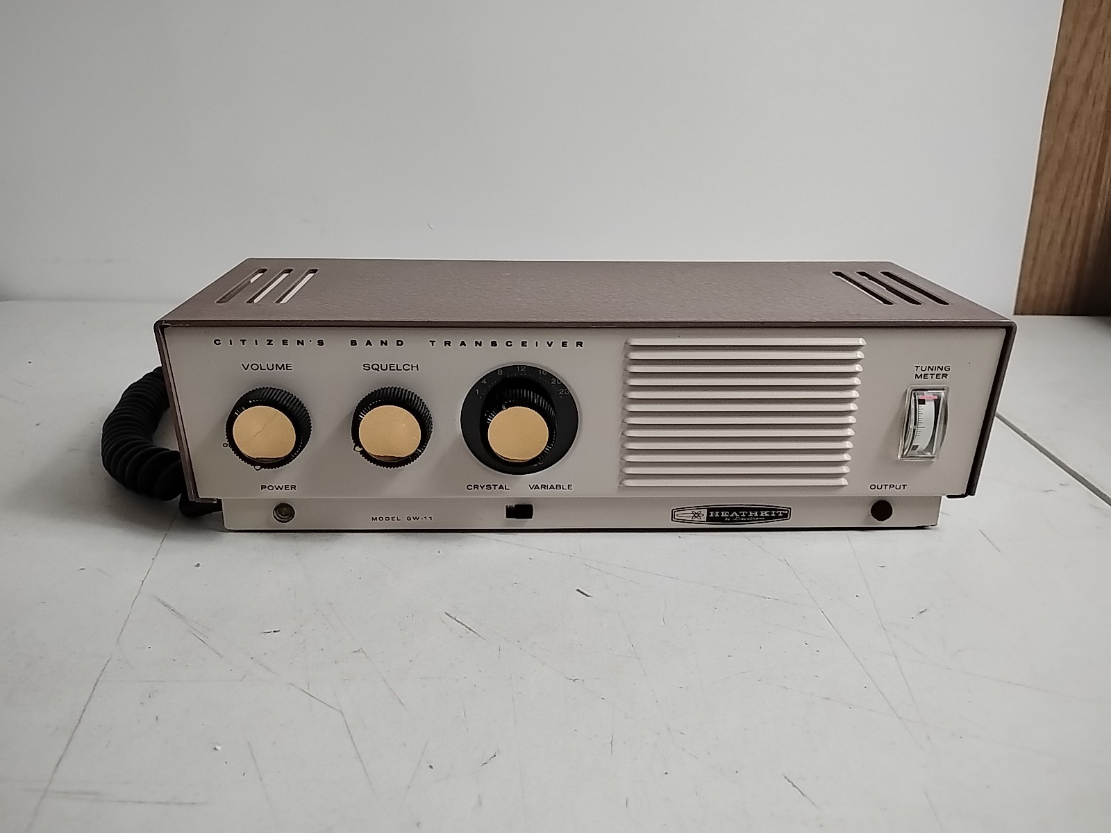 Vintage HeathKit CB Transceiver GW-11 Untested