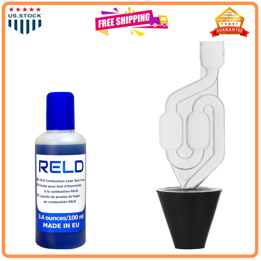 RELD Head Gasket Tester Kit Combustion Leak Detector for 50 Tests