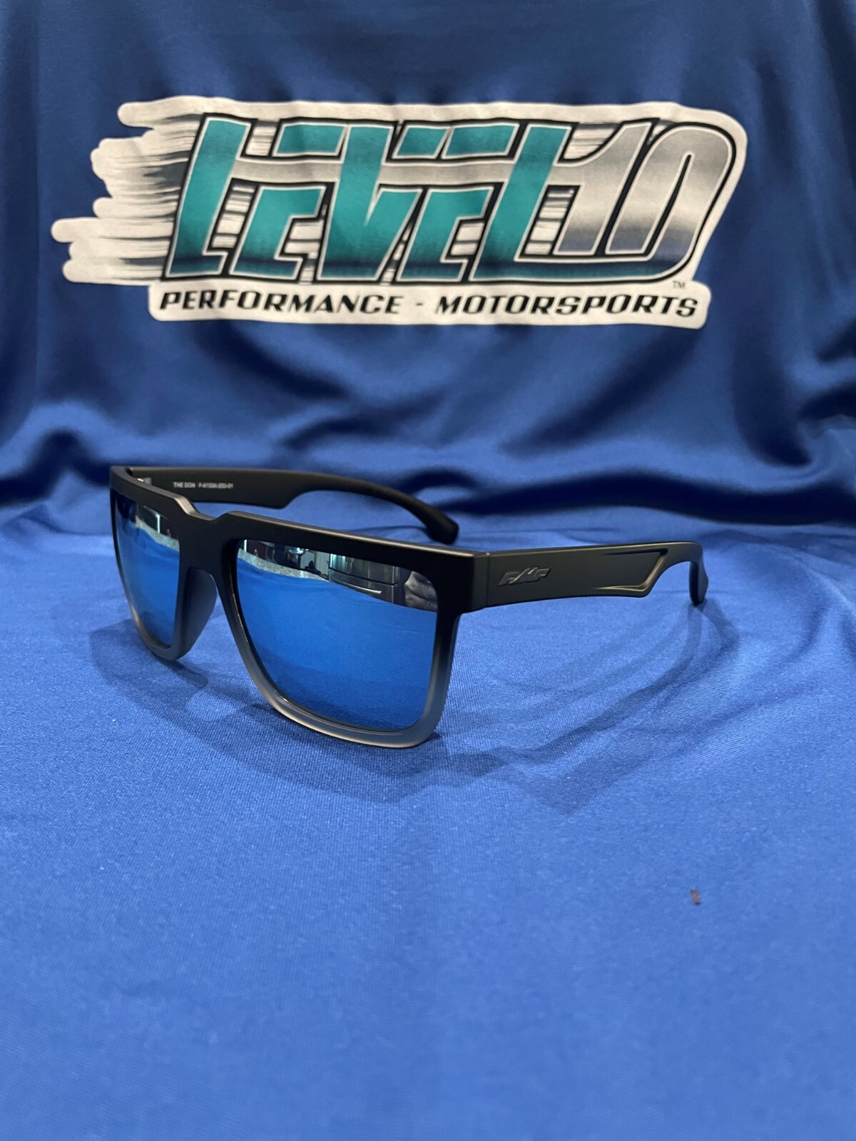 FMF The Don Sunglasses - Black/Blue  F-61506-250-01 YAMAHA HONDA KTM KAWASAKI