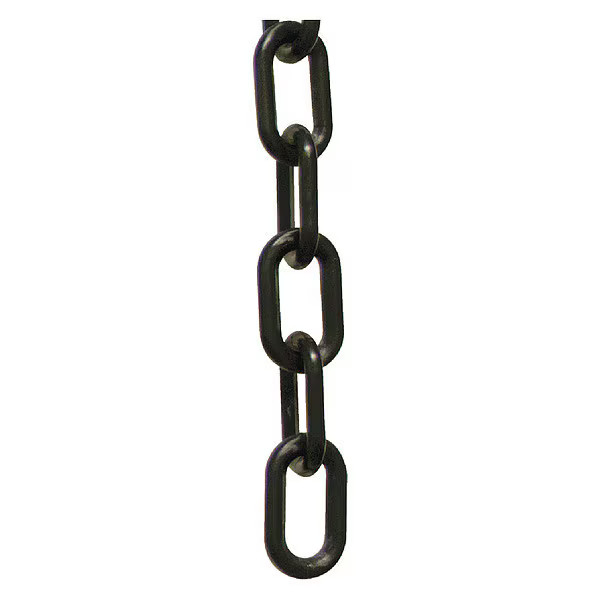 Manufacturer Varies Plastic Chain, Black, 25 ft Length, Gloss 50003-25