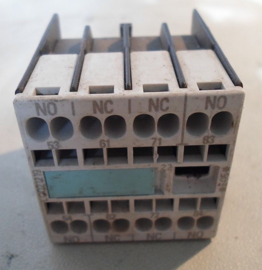 Siemens Auxiliary Contact 3RH1911-2FA22 OR 2AF00 OR 2AF02