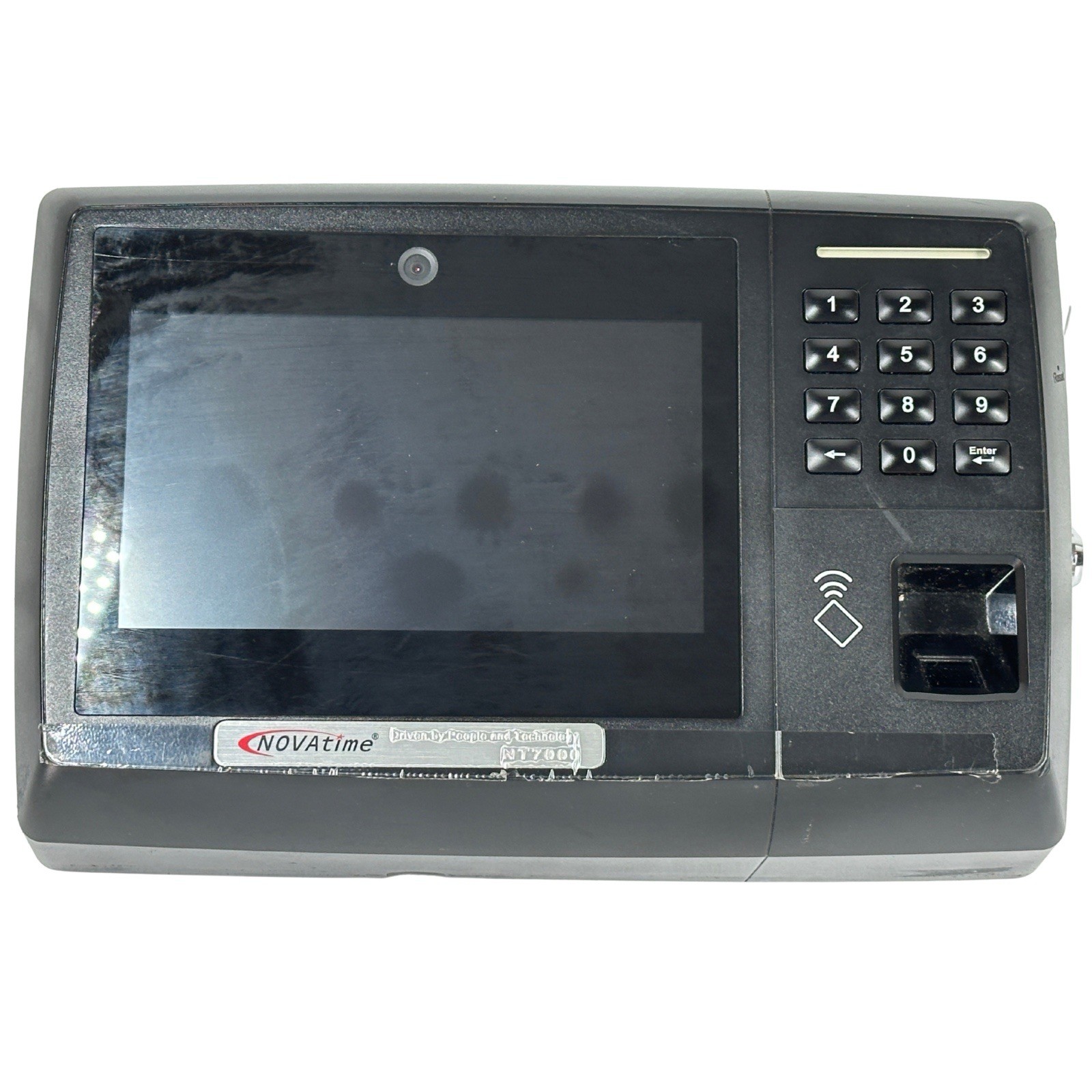 NOVAtime NT7000 NT700II-FP Smart Time Clock Biometric - For Parts / Repair