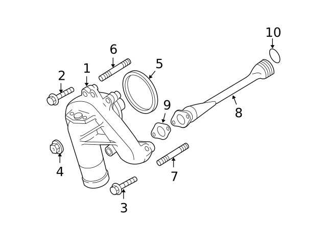 Genuine GM Water Pump Stud 11611145