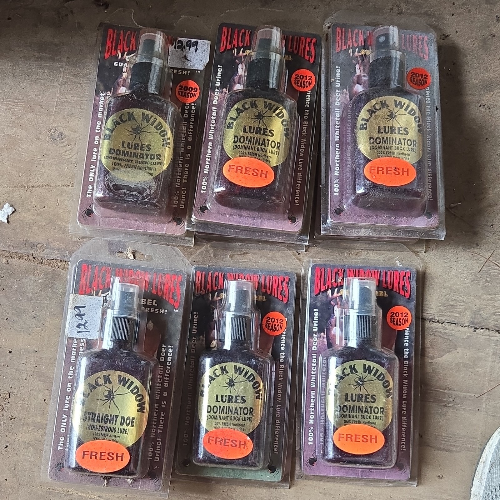 Black Widow Lures Straight Doe Dominator Fragrance-Free Deer Attractant Amber