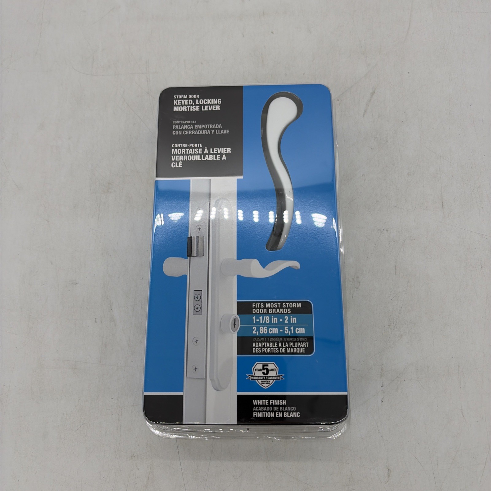 Wright Products - Serenade Mortise Keyed Lever Mount Latch w/ Deadbolt