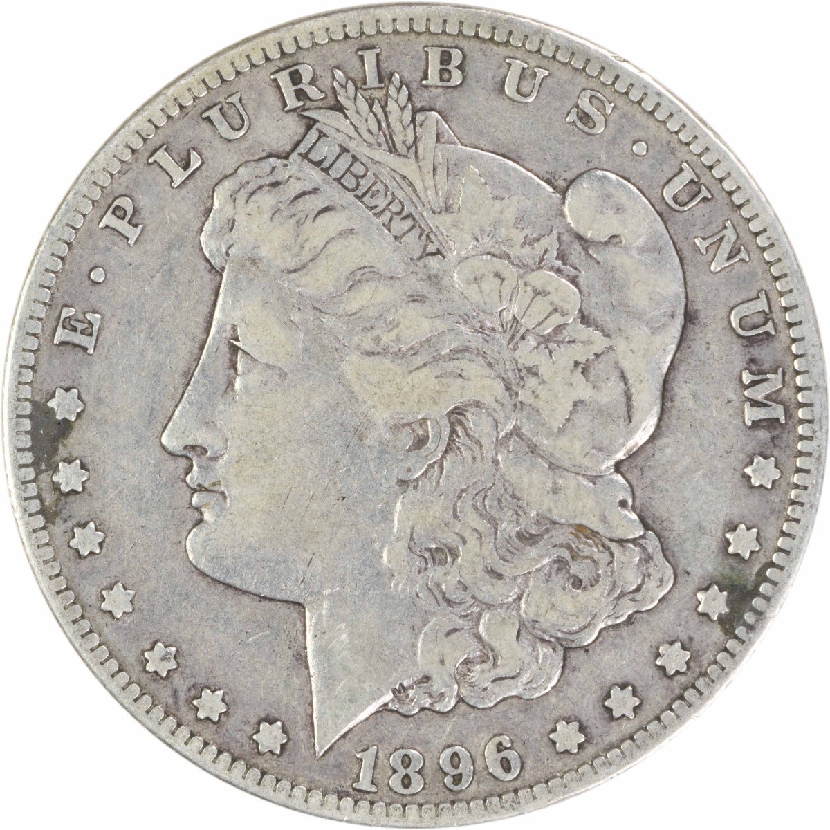 1896-S Morgan Silver Dollar VF Uncertified #1013