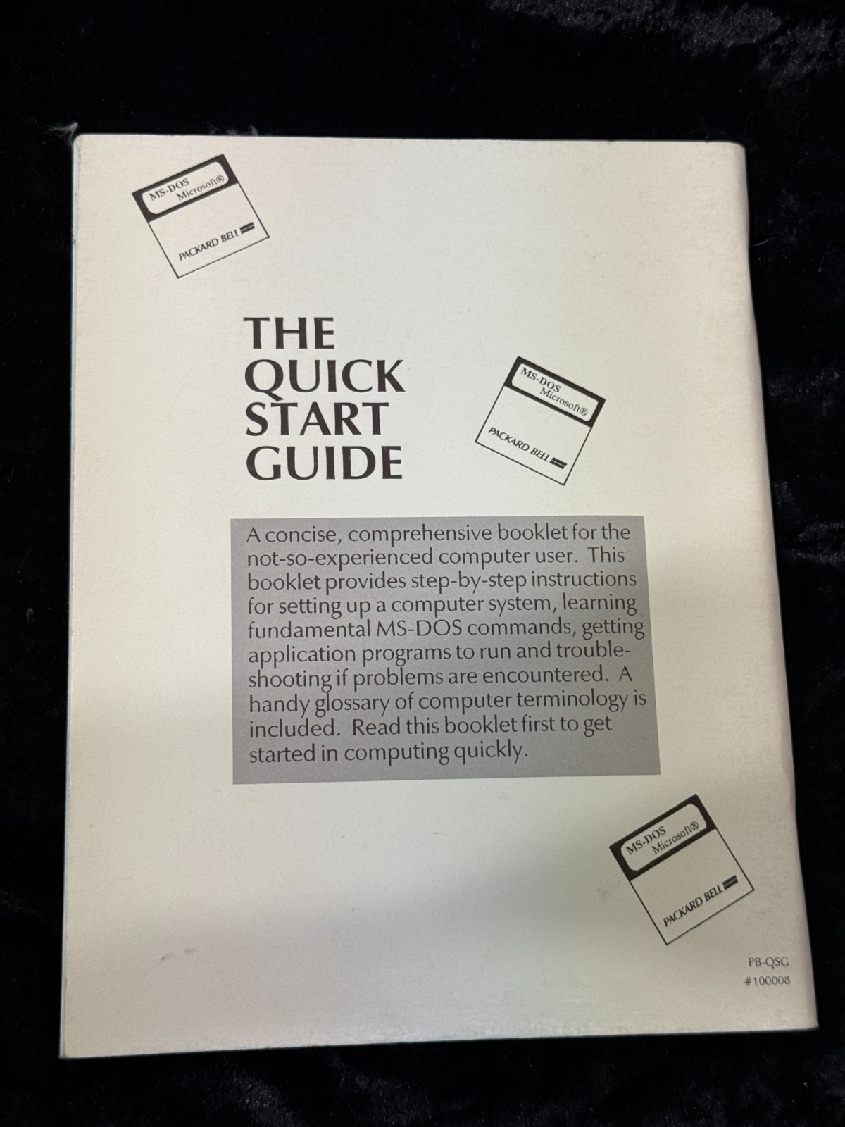Packard Bell Computer Quick Start Guide
