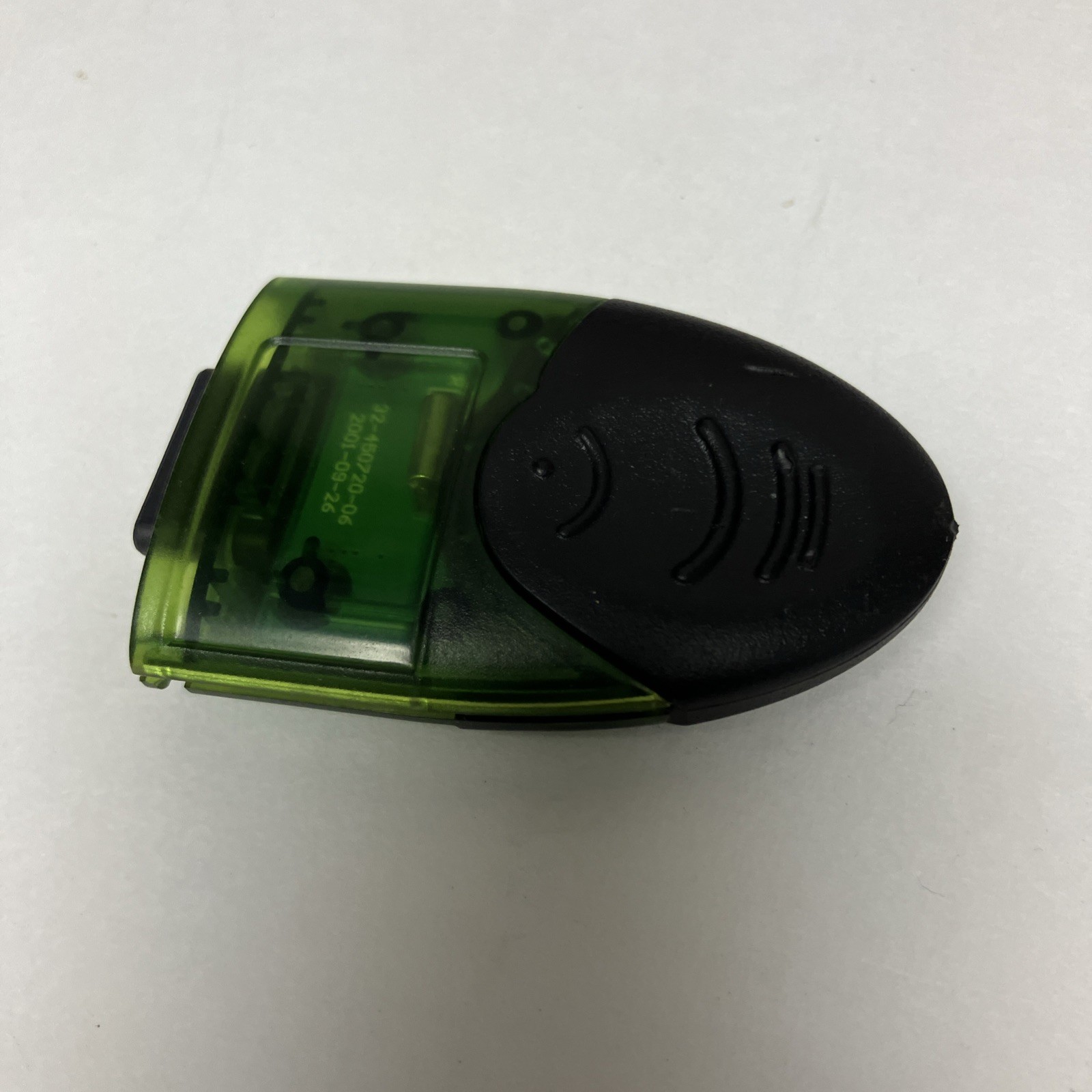 Original Microsoft XBOX Mad Catz Memory Card Unit 8MB Clear /Green