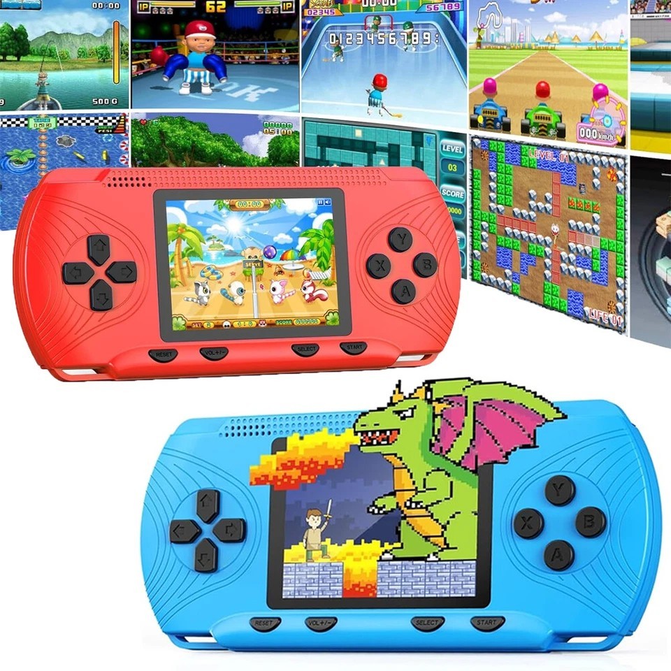 2.4" Retro Handheld Game Console 620 Built-in Classic Games Rechargeable
