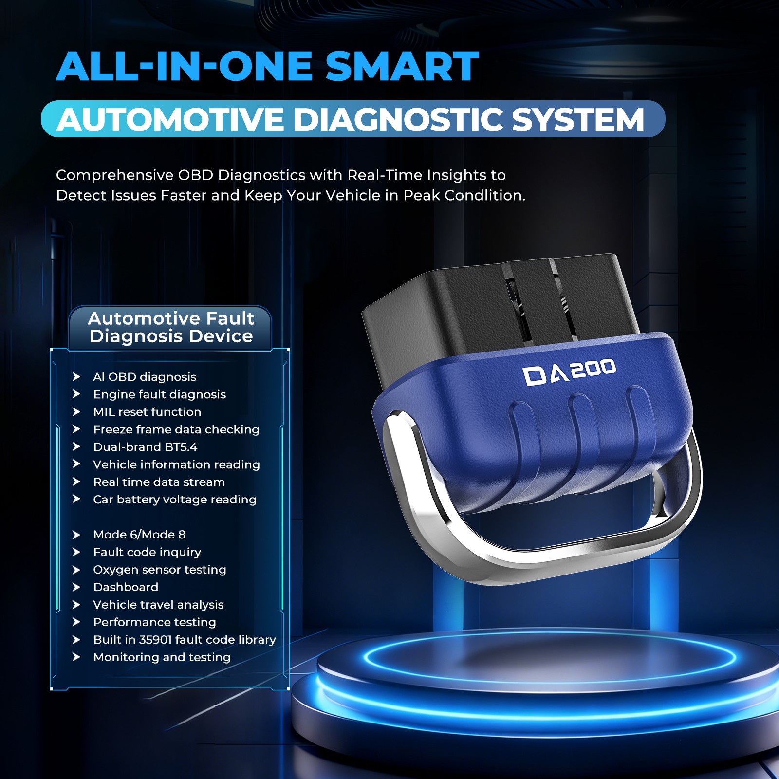 OBDCheck BLE+ Bluetooth OBD2 Scanner Car OBD-II Diagnostic Scan Tool Che