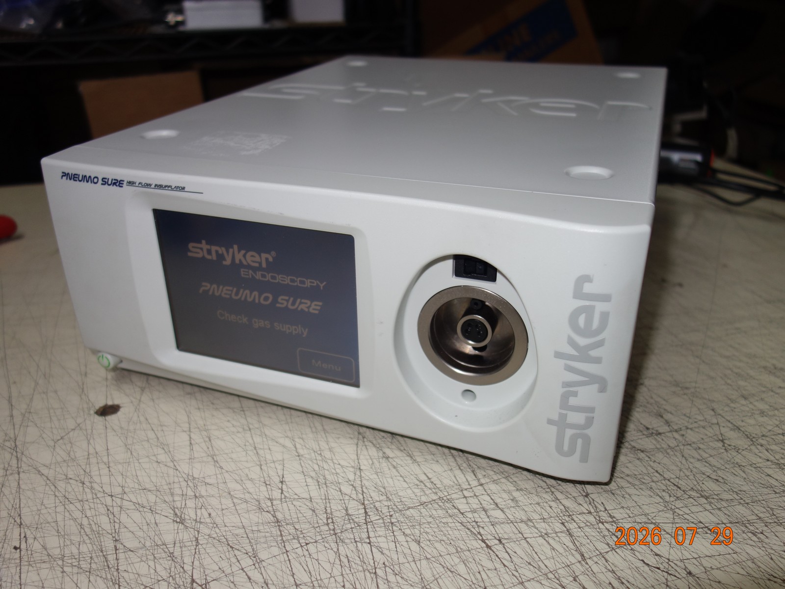 Stryker Pneumosure High Flow Insufflator 620-040-600