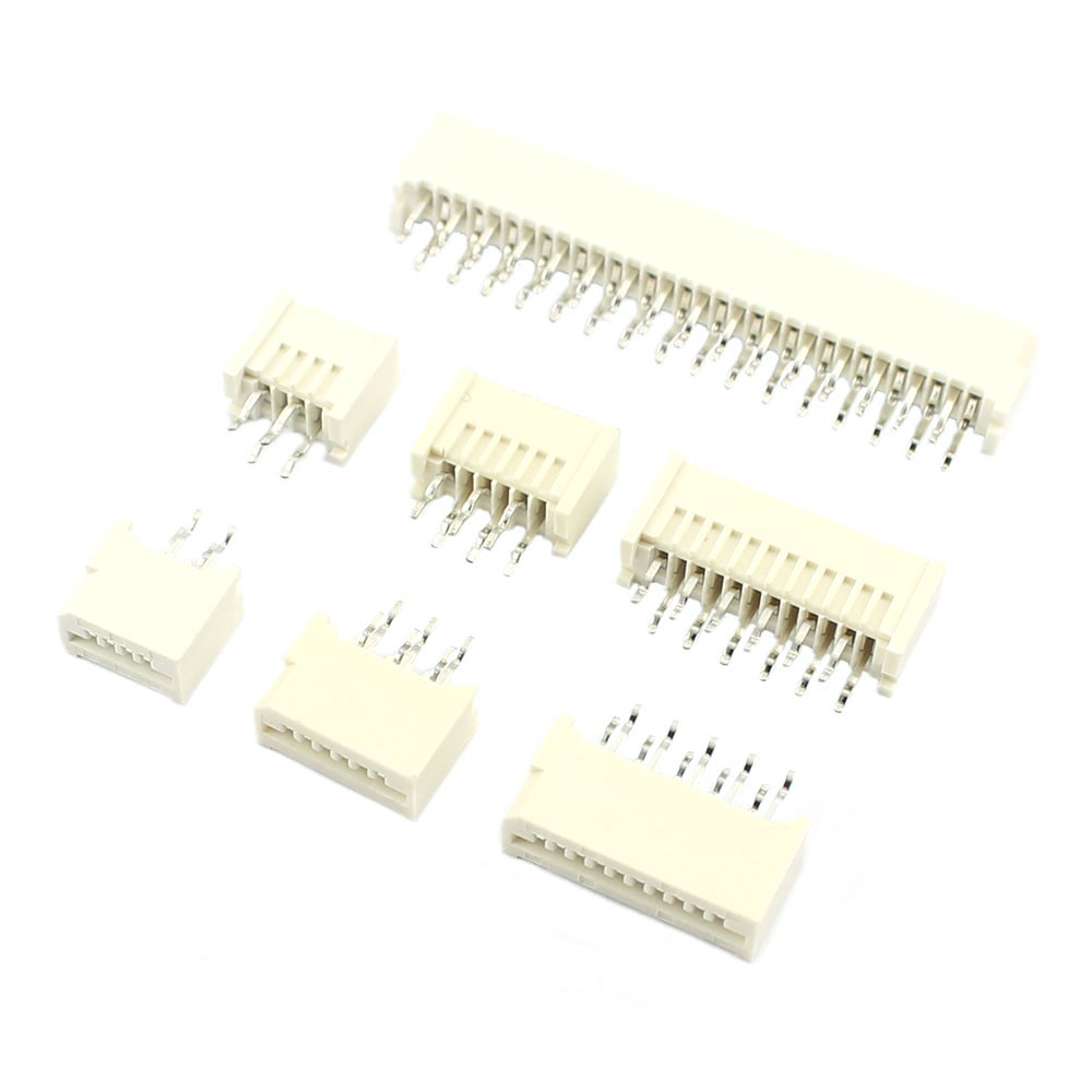 10pcs FPC FFC 1.25mm 4 - 32 Pin Dual Row Contact Straight Flat Cable Connector