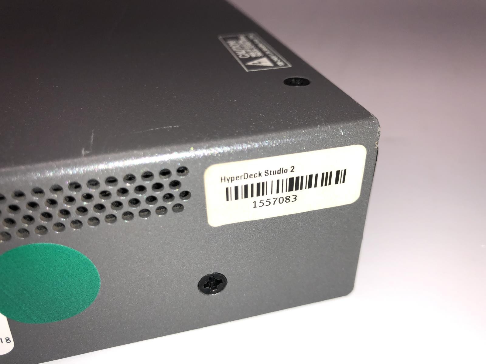 Blackmagicdesign HyperDeck Studio 2 SSD Video Recorder / No Drives - VGC