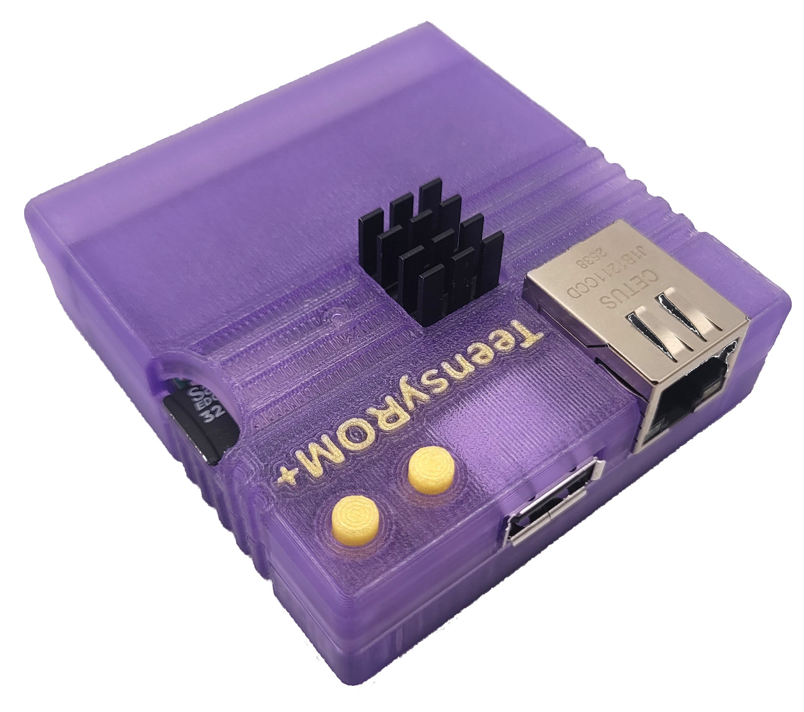 TeensyROM+ (v0.4) w/Case & Loaded SD: Multi-capable Cartridge for C64/128