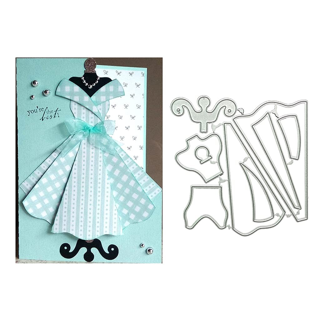 Dress Metal Die Cuts, Cutting Dies for Card Making