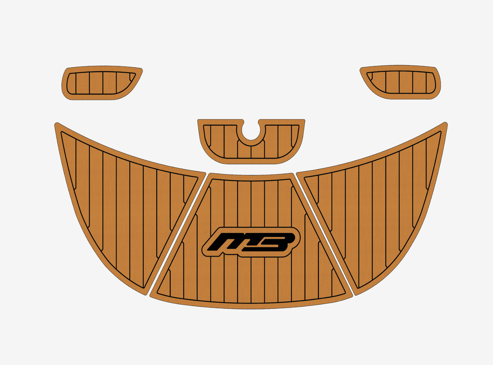 2007-2008 MB Sports F23 Tom Cat Anti-slip Custom EVA  teak marine deck flooring