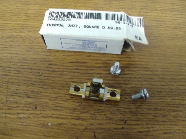 NEW SQUARE D OVERLOAD RELAY THERMAL UNIT A 9.25 BIN 367