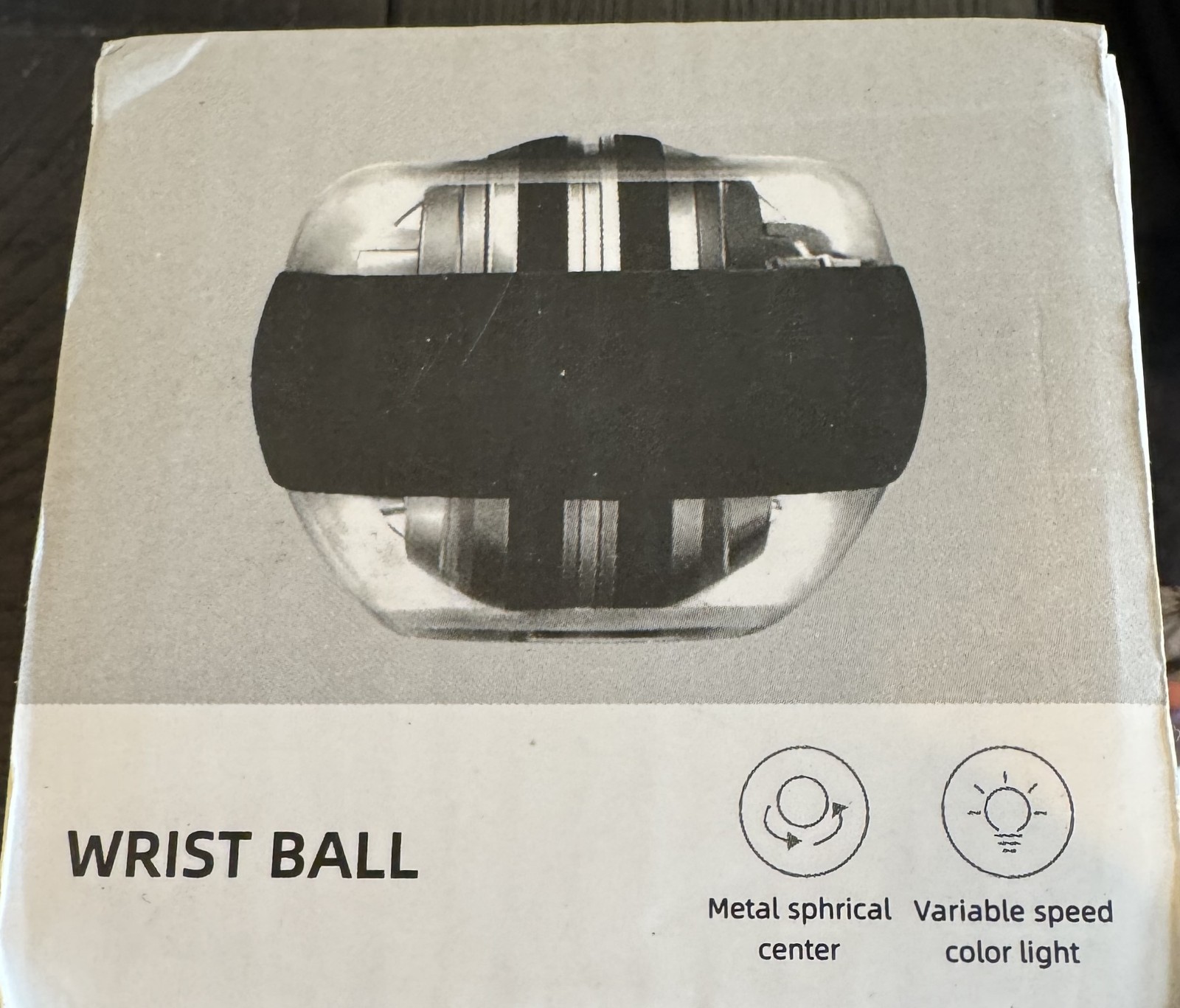 Torque Ball Hand Exerciser - Self-Starting Wrist Power Gyro Balls Auto-Start