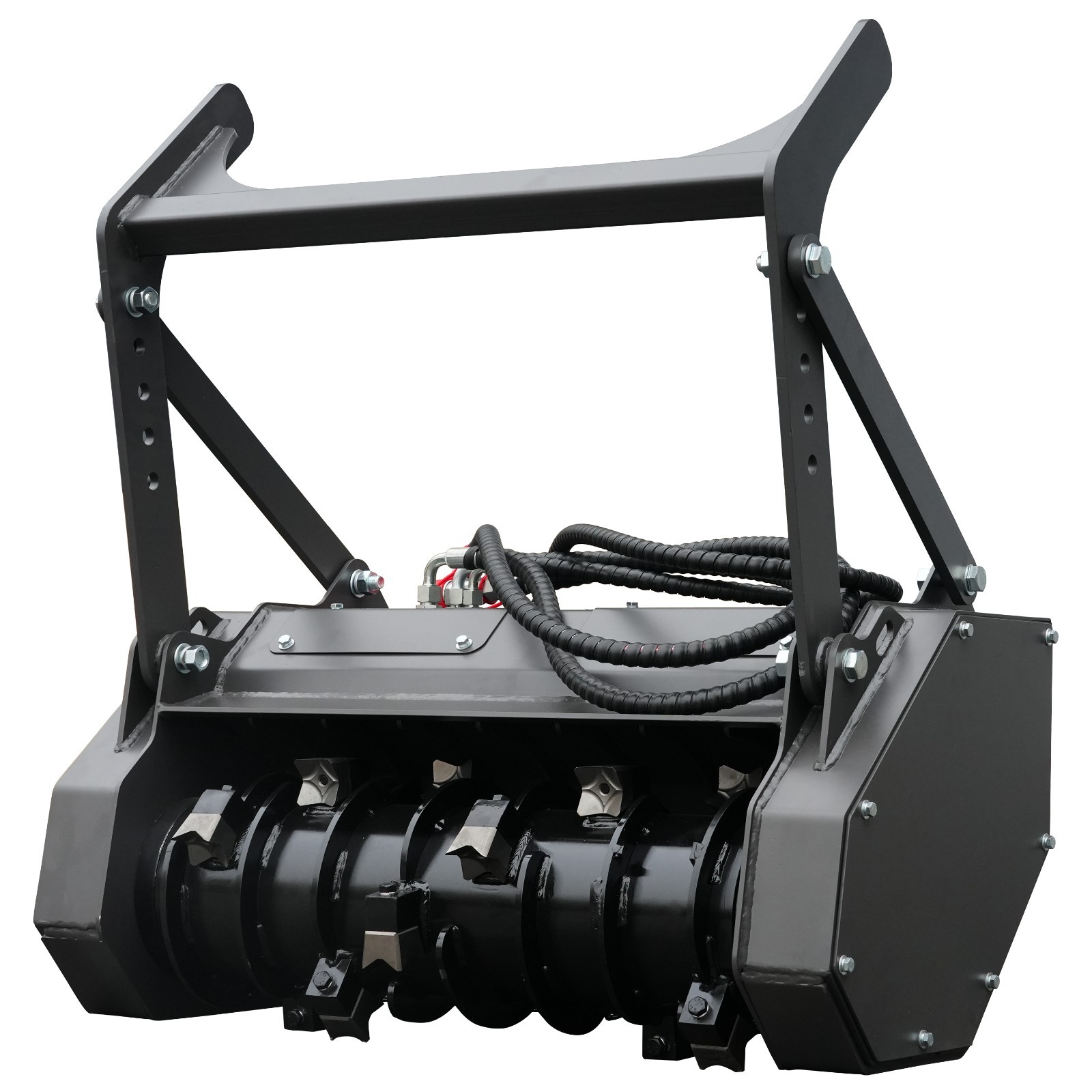 FREE SHIP HUAYEE Mulcher Forestry attachment for HY480C/D mini skid steer