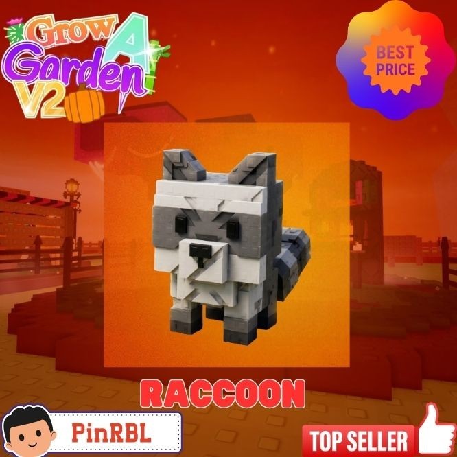 NEW Raccoon Grow a Garden 2 | GAG 2 | Fast Delivery-Cheap Pets!