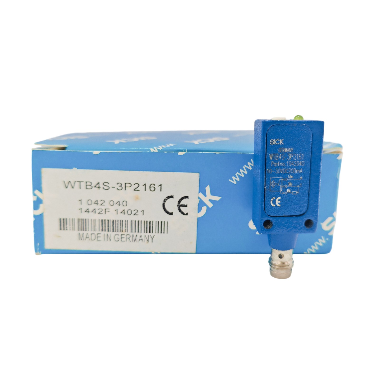 SICK  WTB4S-3P2161 Miniature photoelectric sensors ,PNP,New