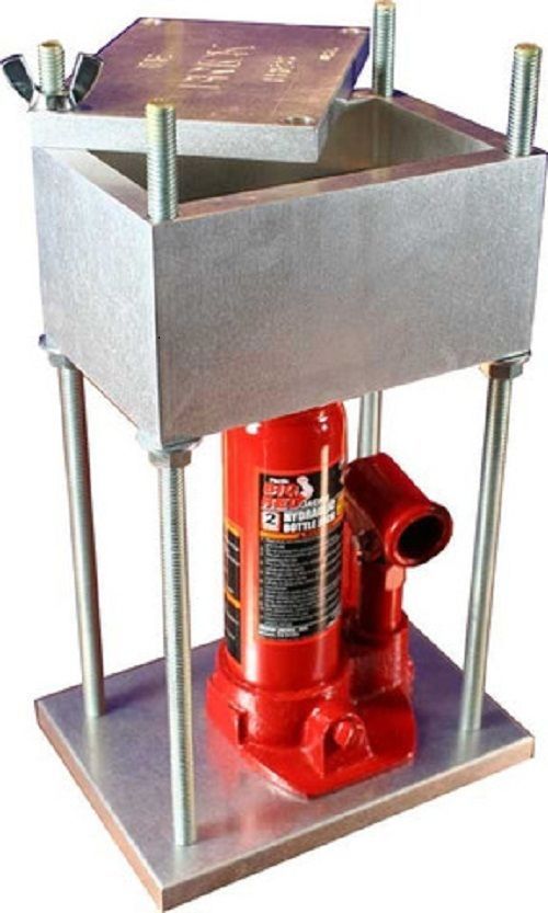 HTP BRICK PRESS 4-Ton Hydraulic Press High Tech Press #1 Best 8,000 Lbs Force