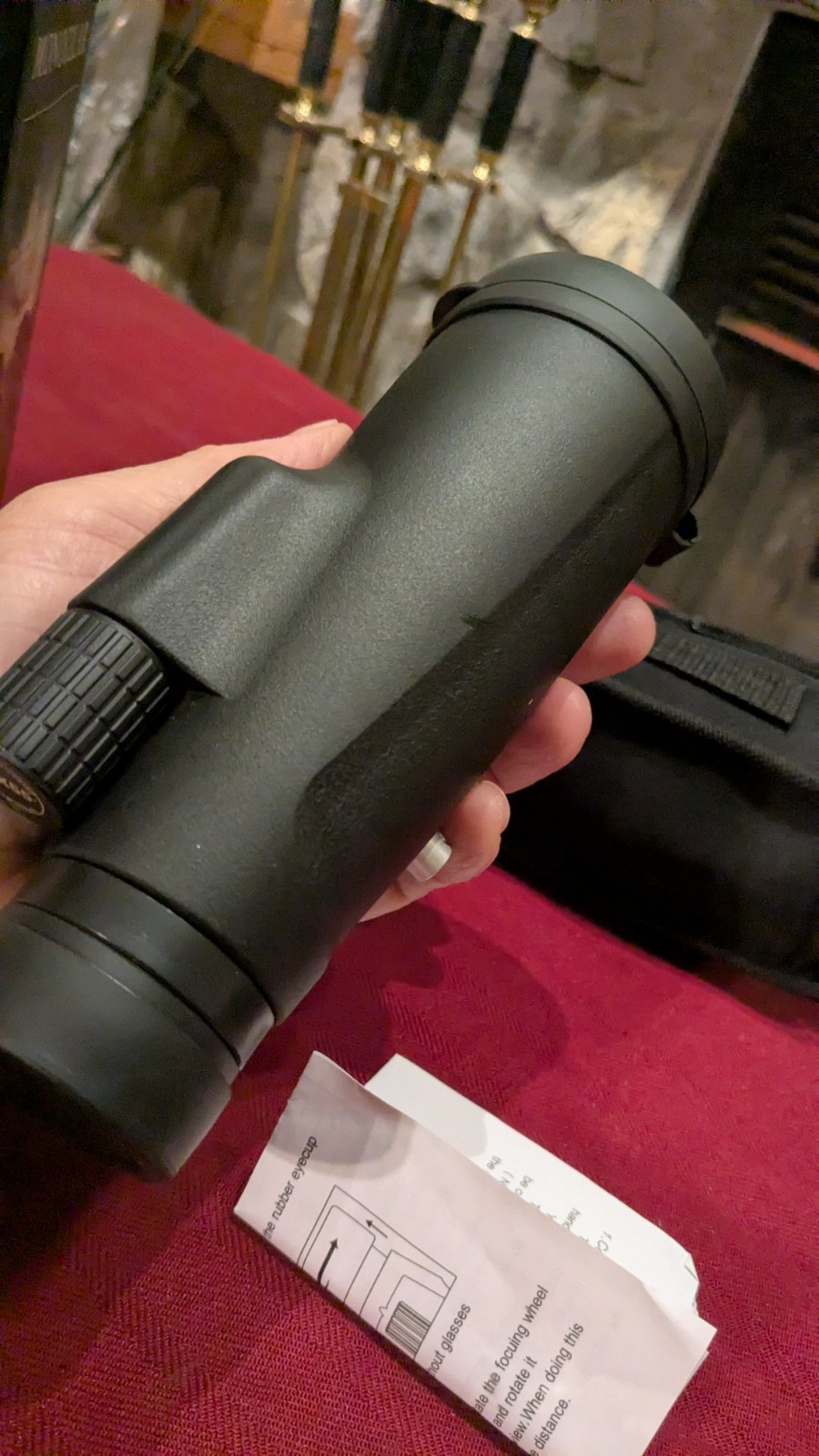 Lindafo 12x55 High Definition Monocular Telescope