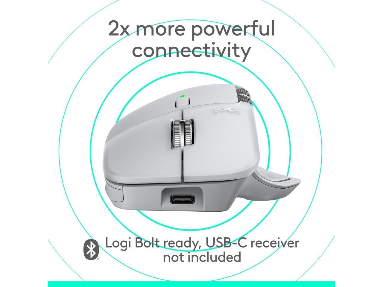Logitech MX Master 4 for Mac - Wireless Bluetooth Mouse with Ultra-fast