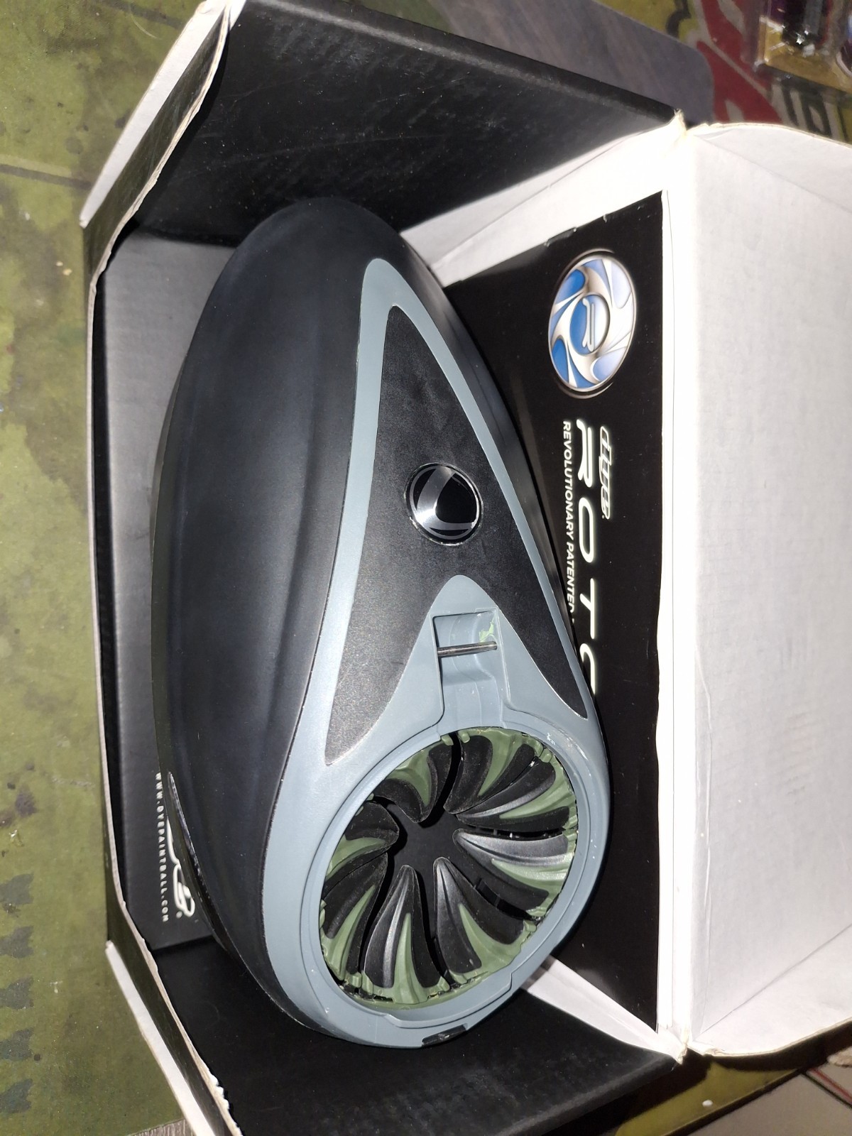 Dye Rotor Paintball Loader Hopper Black Grey/ w/ New quick feed