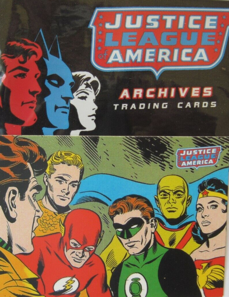 JUSTICE LEAGUE of AMERICA CARDS Pick of Singles Finish the Set 2009 Rittenhouse
