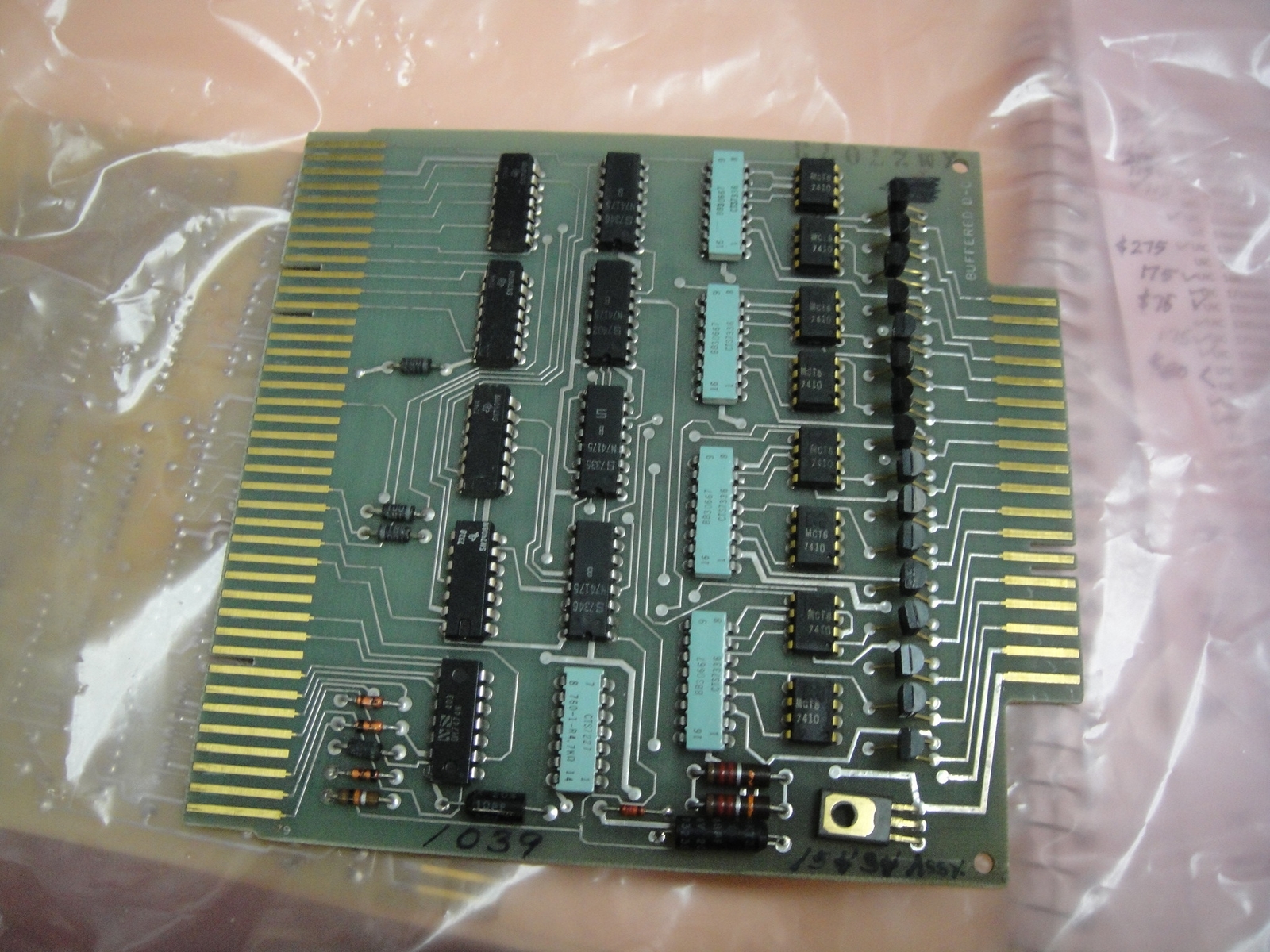 UIC, UNIVERSAL INSTRUMENTS, 15434000, BUFFERED D-C PCB